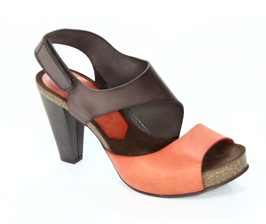 Verano Sandały Damskie Moka Naranja 60-2870