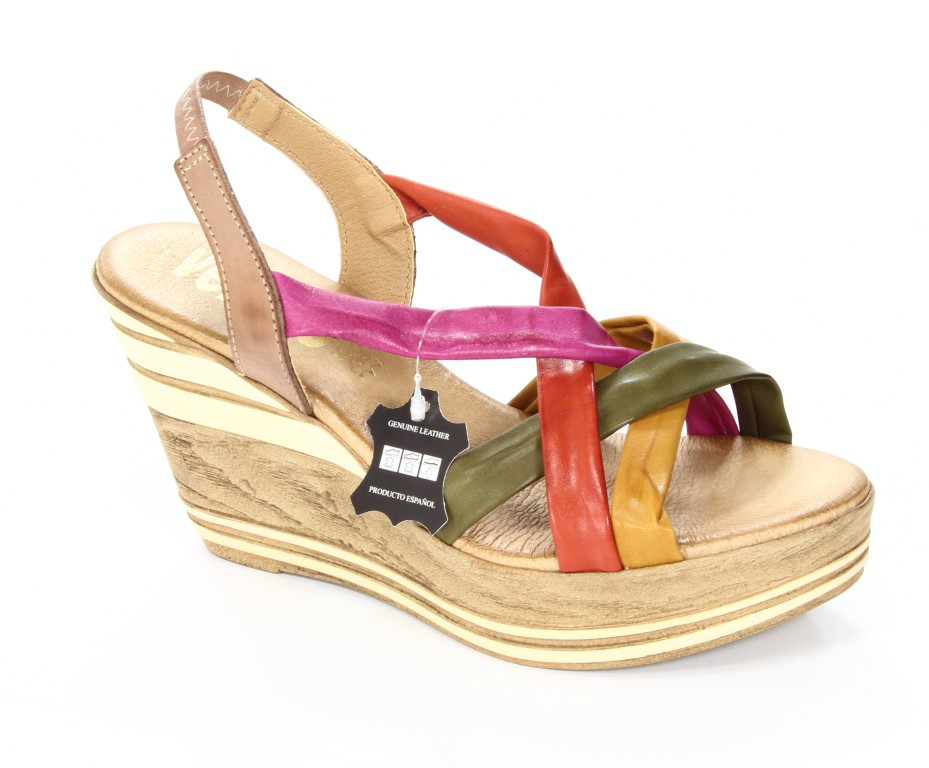 Verano Sandały Damskie Tierra Colores 1022