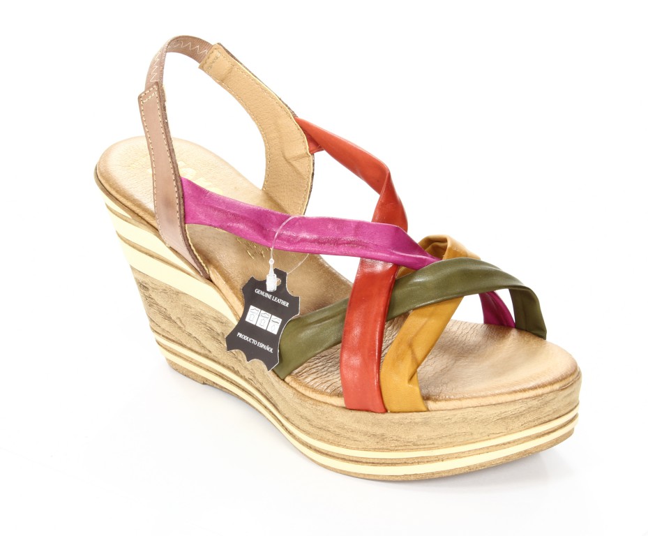 Verano Sandały Damskie Tierra Colores 1022