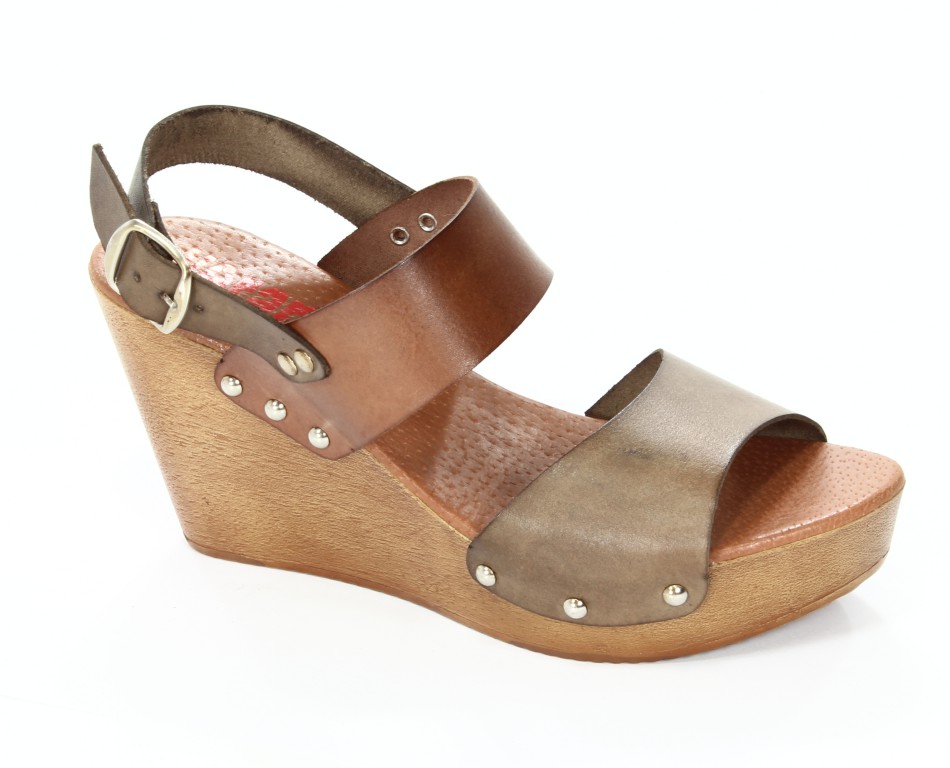 Verano Sandały Damskie Taupe Cuero 304