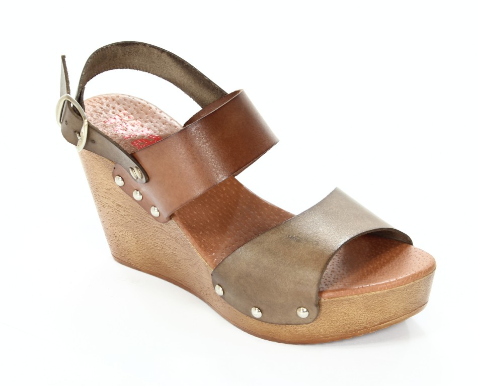 Verano Sandały Damskie Taupe Cuero 304