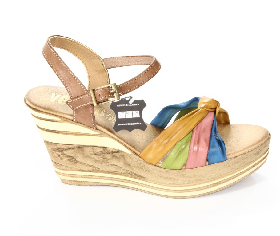 Verano Sandały Damskie Tierra Colores 598/1