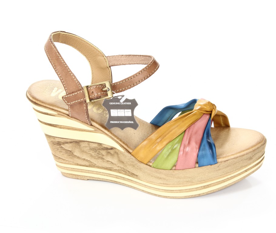 Verano Sandały Damskie Tierra Colores 598/1