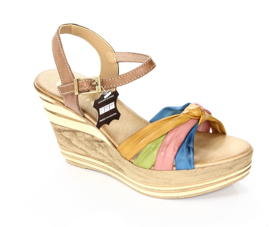 Verano Sandały Damskie Tierra Colores 598/1