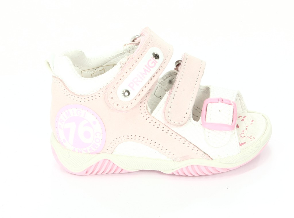 Primigi Sandały Dziecięce 69762-00 Pole Nabuk/Si.Nappa/Rosa