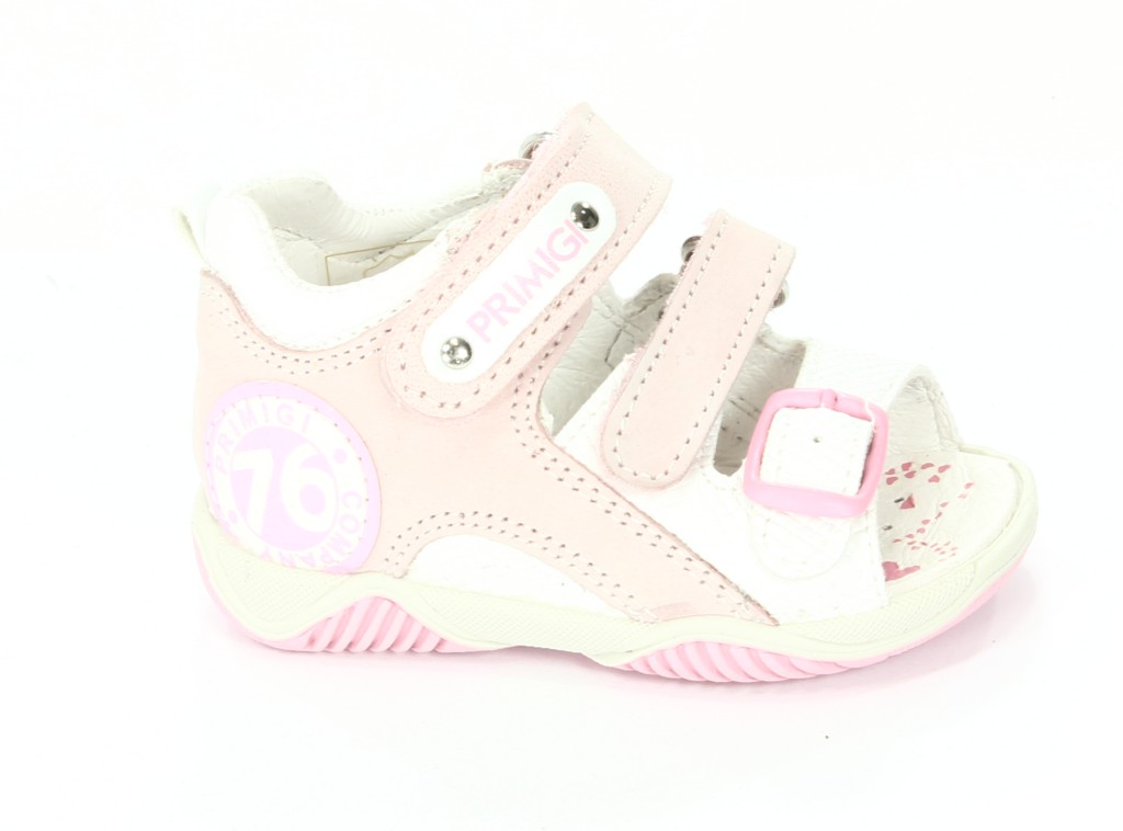 Primigi Sandały Dziecięce 69762-00 Pole Nabuk/Si.Nappa/Rosa