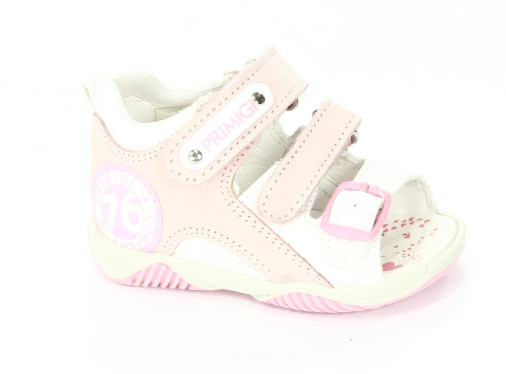 Primigi Sandały Dziecięce 69762-00 Pole Nabuk/Si.Nappa/Rosa