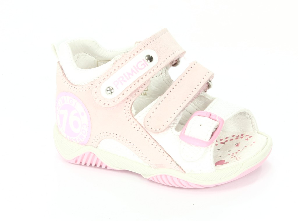 Primigi Sandały Dziecięce 69762-00 Pole Nabuk/Si.Nappa/Rosa