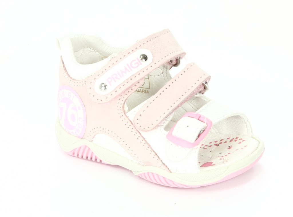 Primigi Sandały Dziecięce 69762-00 Pole Nabuk/Si.Nappa/Rosa