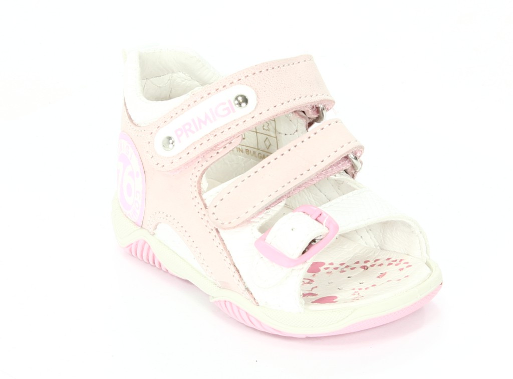 Primigi Sandały Dziecięce 69762-00 Pole Nabuk/Si.Nappa/Rosa