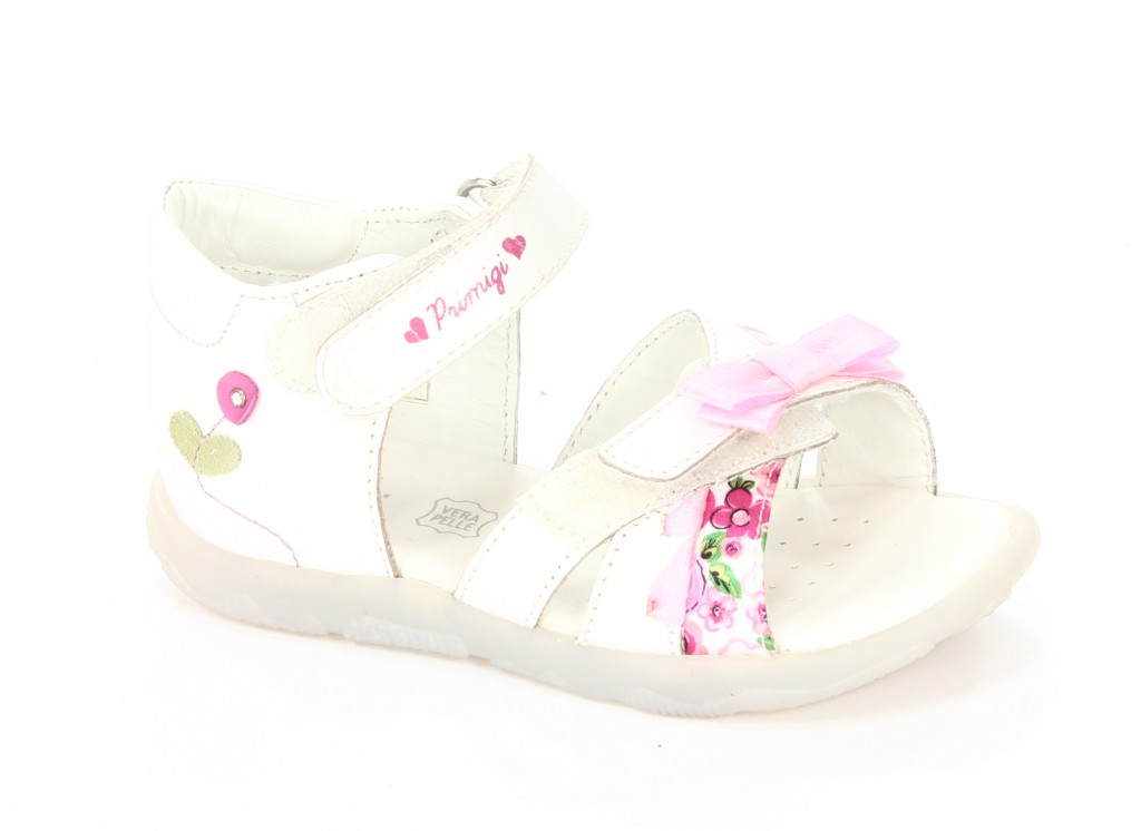 Primigi Sandały Dziecięce 60663-00 Zachi Nappa/T.Rose/Bianco