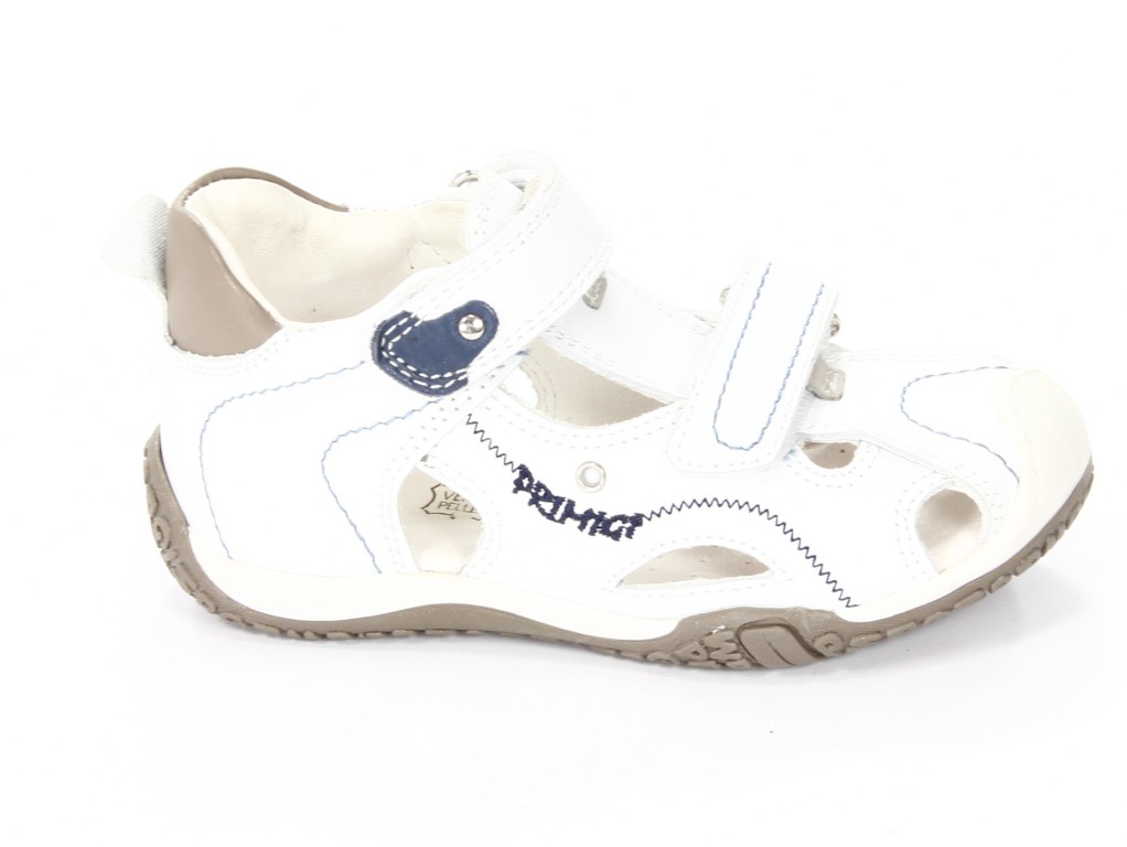 Primigi Sandały Dziecięce 40300-00 Guli Nappa/Nabuk/Bianco/Oss