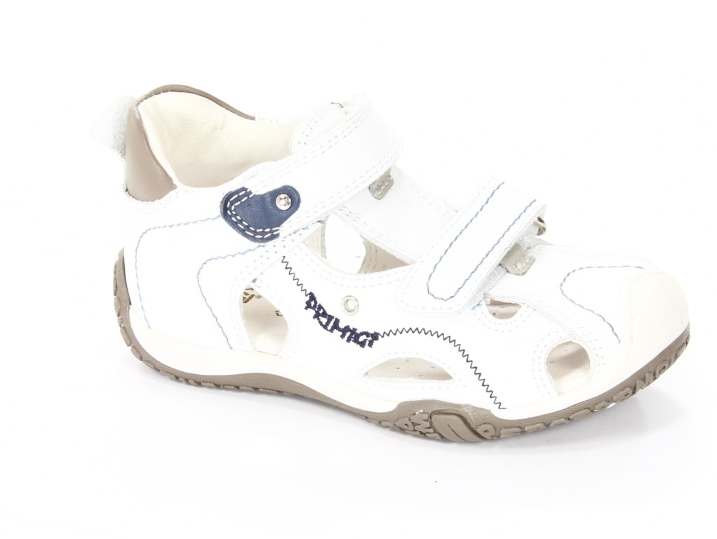 Primigi Sandały Dziecięce 40300-00 Guli Nappa/Nabuk/Bianco/Oss