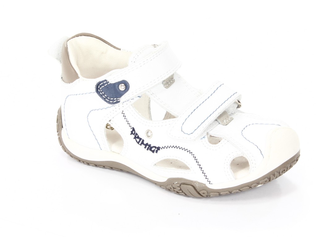 Primigi Sandały Dziecięce 40300-00 Guli Nappa/Nabuk/Bianco/Oss