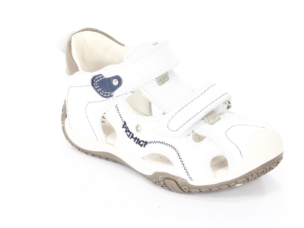 Primigi Sandały Dziecięce 40300-00 Guli Nappa/Nabuk/Bianco/Oss