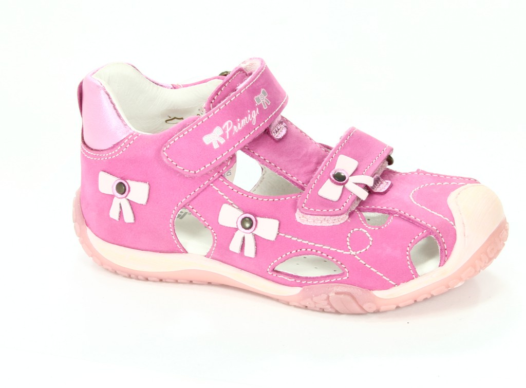 Primigi Sandały Dziecięce 40348-77 Tania Nabuk/Vit.Lamin/Fuxia
