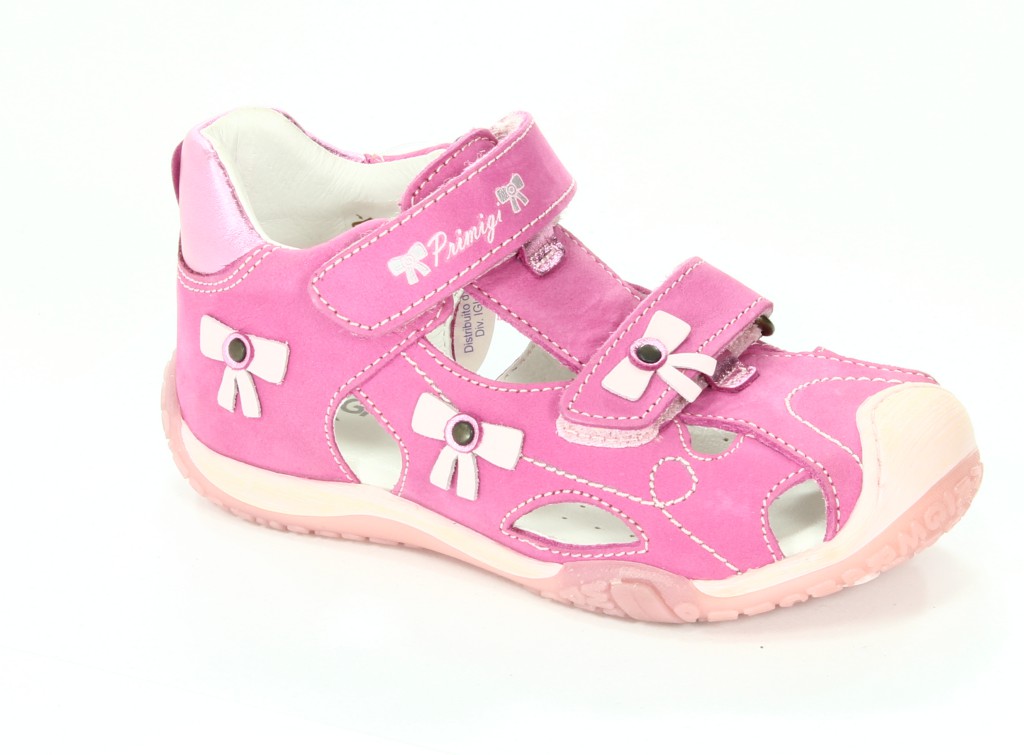 Primigi Sandały Dziecięce 40348-77 Tania Nabuk/Vit.Lamin/Fuxia