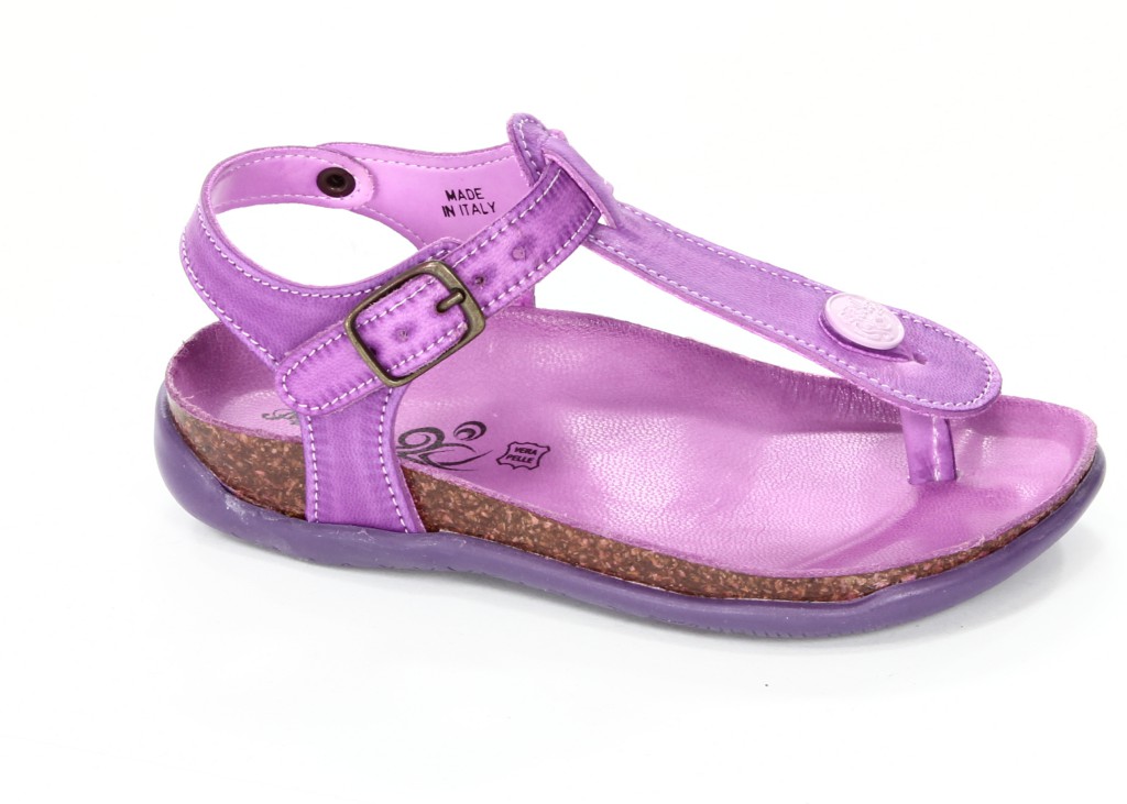 Primigi Sandały Dziecięce 22614-00 Piano Capra Tuffata/Purple