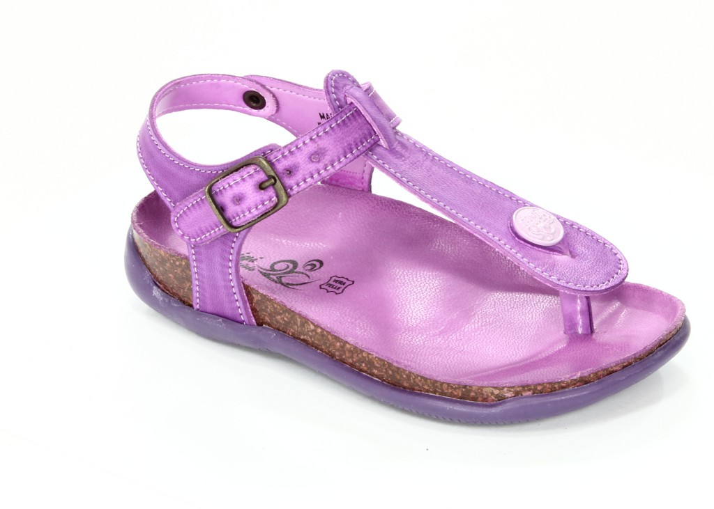 Primigi Sandały Dziecięce 22614-00 Piano Capra Tuffata/Purple