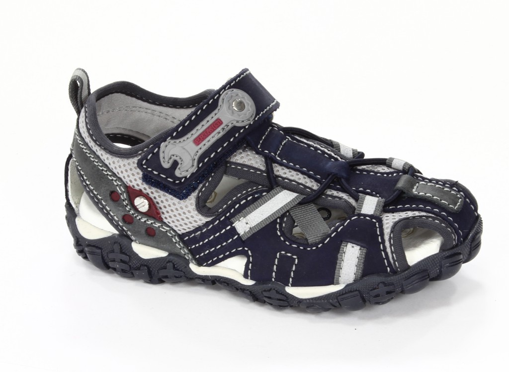 Primigi Sandały Dzieciece 62132-00 Gasto Nabuk/Rete/Navy-Vino