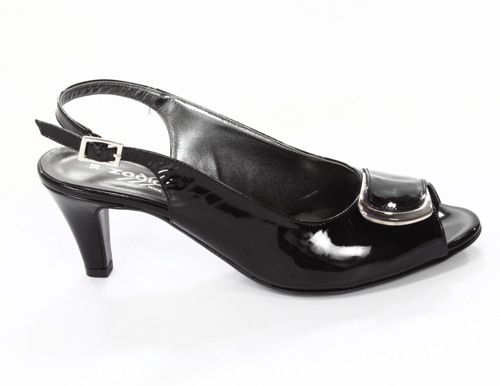 Zodiaco Czółenka Damskie A057P Black