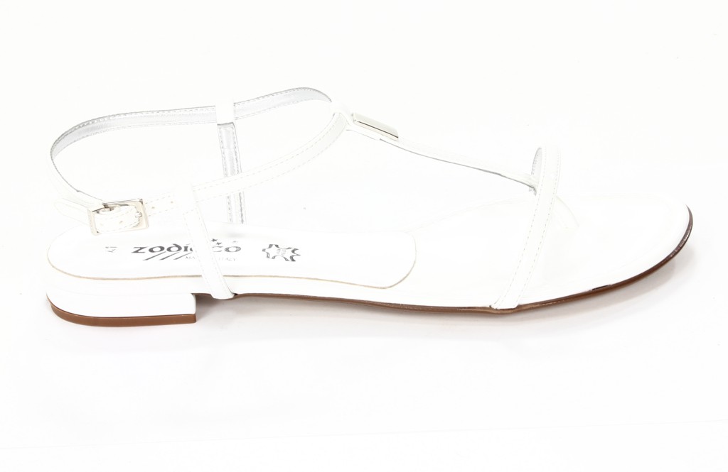 Zodiaco Sandały  A012  Bianco