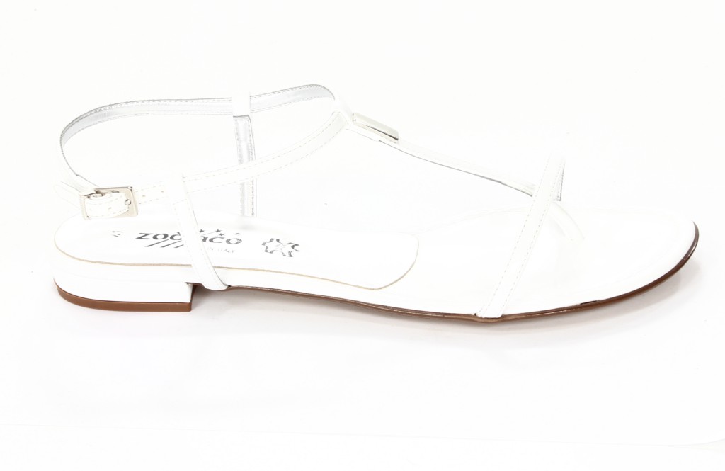 Zodiaco Sandały  A012  Bianco
