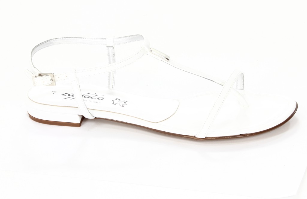 Zodiaco Sandały  A012  Bianco