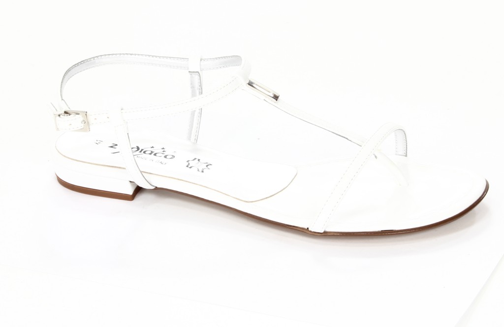 Zodiaco Sandały  A012  Bianco