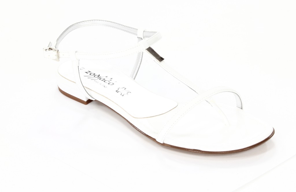Zodiaco Sandały  A012  Bianco