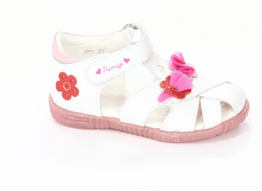 Primigi Sandały Dziecięce 80800-00 Cooki Nappa Soft/Bianco