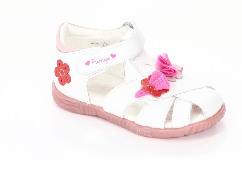 Primigi Sandały Dziecięce 80800-00 Cooki Nappa Soft/Bianco