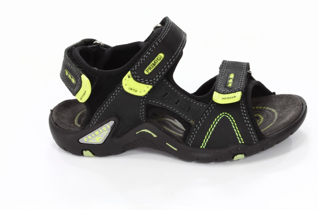 Primigi Sandały Dziecięce 87741-00 Leo Nab.Sch/tess./Nero/N r.27-30