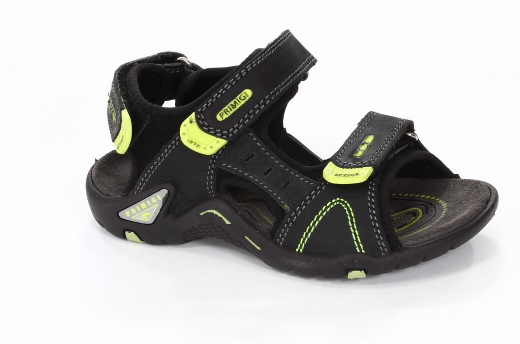 Primigi Sandały Dziecięce 87741-00 Leo Nab.Sch/tess./Nero/N r.27-30