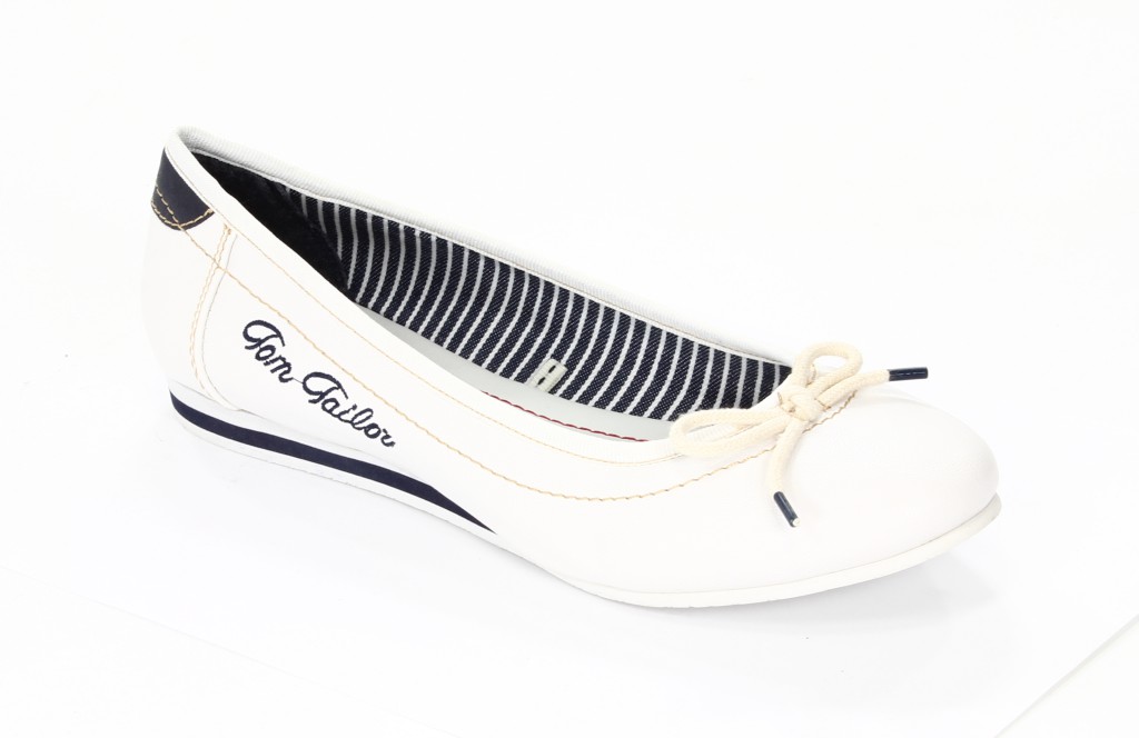 Tom Tailor Baleriny Damskie 0617100 050 029 White 