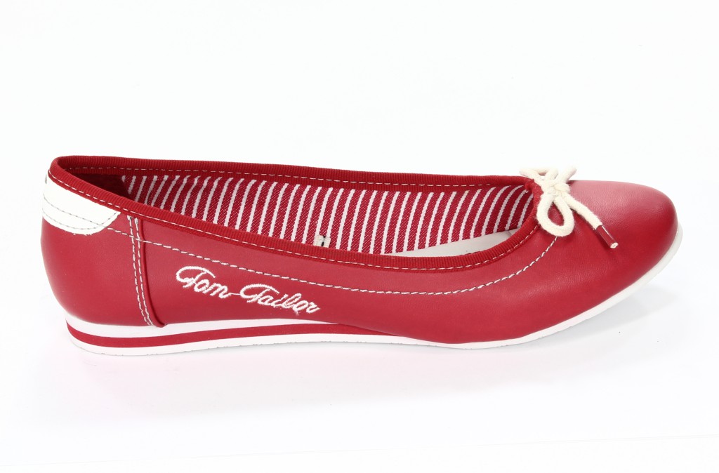 Tom Tailor Baleriny Damskie 0617100 051 050 Red