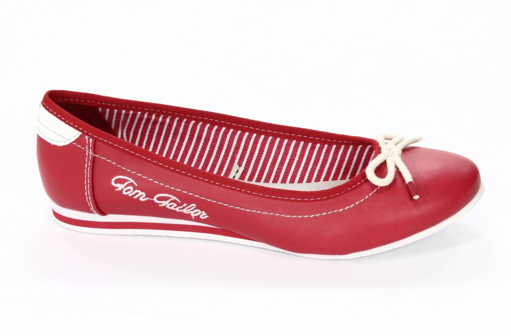 Tom Tailor Baleriny Damskie 0617100 051 050 Red