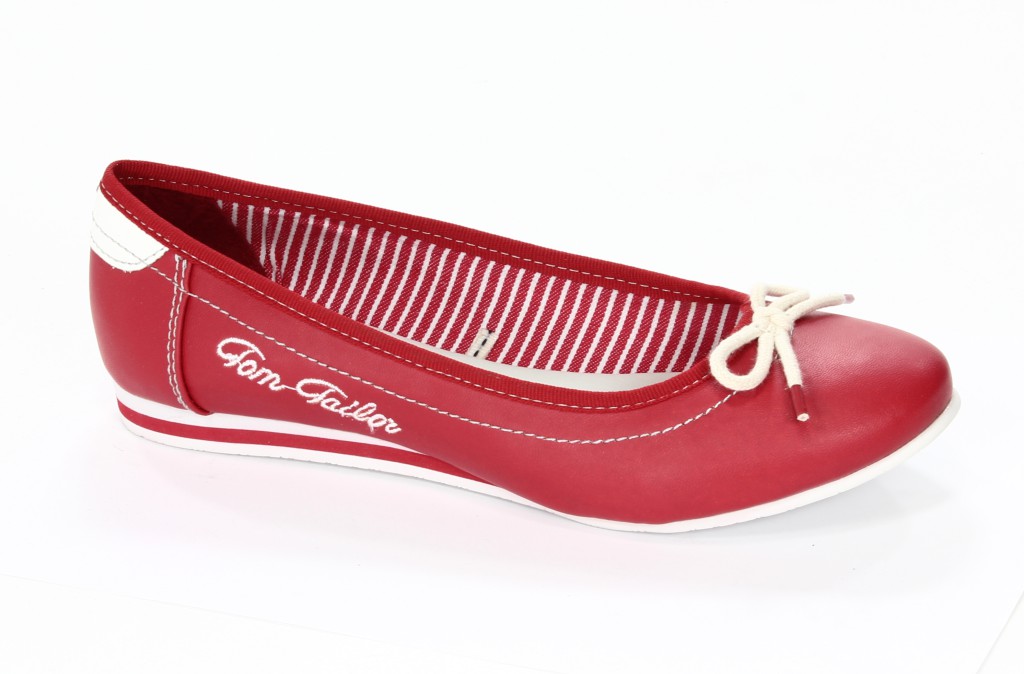 Tom Tailor Baleriny Damskie 0617100 051 050 Red