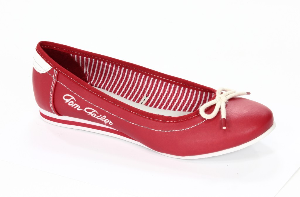 Tom Tailor Baleriny Damskie 0617100 051 050 Red