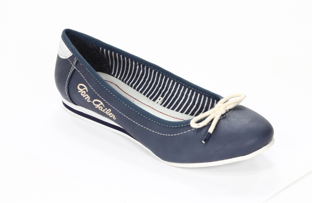 Tom Tailor Baleriny Damskie 0617100 059 067 Jeans Blue 