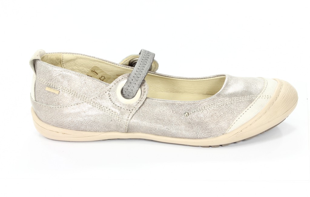 Primigi Baleriny Dziecięce 21255-77 Guia Na.Met/Sue.Cera/Beige