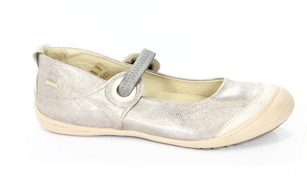 Primigi Baleriny Dziecięce 21255-77 Guia Na.Met/Sue.Cera/Beige