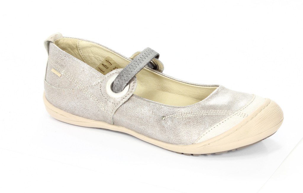 Primigi Baleriny Dziecięce 21255-77 Guia Na.Met/Sue.Cera/Beige