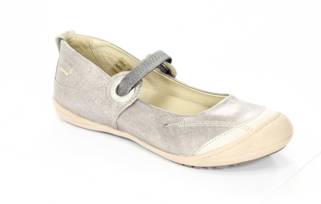 Primigi Baleriny Dziecięce 21255-77 Guia Na.Met/Sue.Cera/Beige