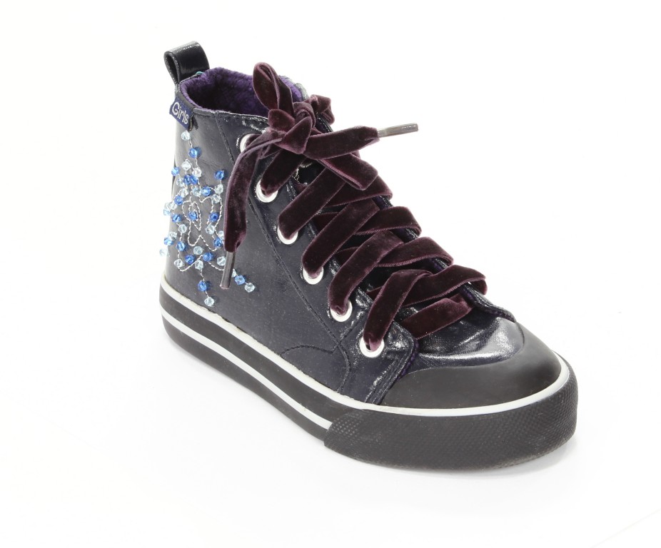 Primigi Trzewiki Dziecięce 34433-00 Colle Pu Patent/Blue r.27-30