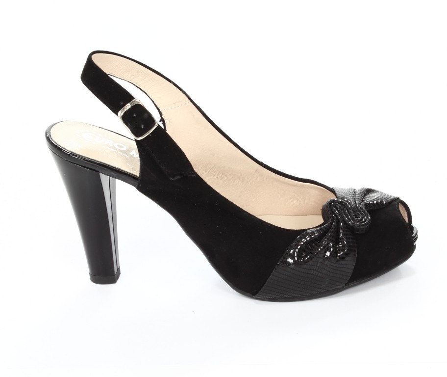 Eksbut Snadały Damskie 33-2236-136/891-1G Czarny