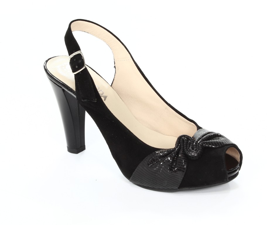 Eksbut Snadały Damskie 33-2236-136/891-1G Czarny