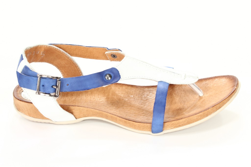 Carinii Sandały Damskie B1415 Mano White/Blue 