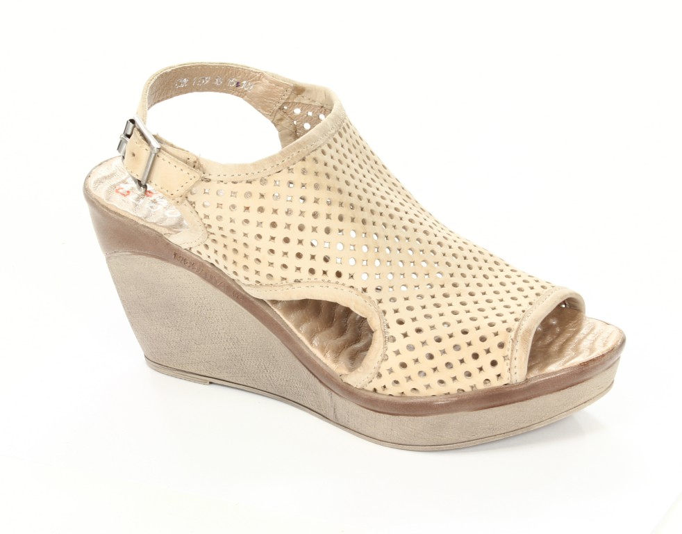 Carinii Snadały Damskie B1139 Montana Beige 