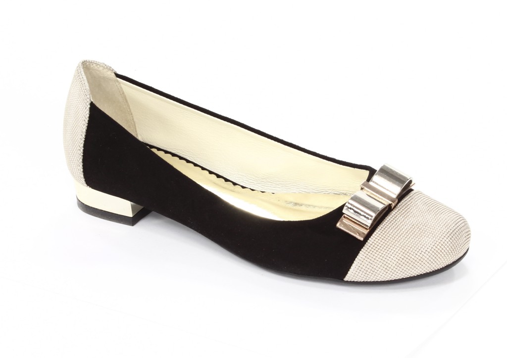 Len Art Baleriny  0105 Czarny